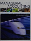 Managerial Accounting: Creating Value in a Dynamic Business Environment