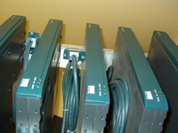 A Row of Routers
